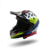 Casca motocross/enduro adulti XTR 188, culoare negru/verde, marime S Cod Produs: MX_NEW XTR188-96S