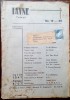 REVISTA CERCULUI &quot;IAVNE&quot; BUCURESTI / NR.19-20 / IULIE 1947 (TIMBRU REGELE MIHAI)