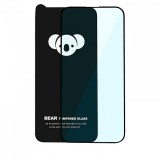 Folie de protectie Ecran Bear HD pentru Xiaomi Redmi 15 5G, Sticla Securizata, Full Glue, Neagra