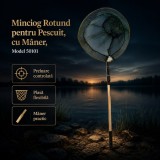 Minciog Rotund pentru Pescuit, cu M&acirc;ner, Model 50101