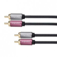 CABLU 2RCA-2RCA 0.5M KRUGER&MATZ