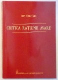 Ion Militaru - Critica rațiunii avare