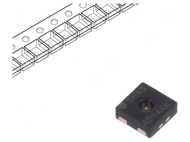 Senzor Temperatură și Umiditate 0-100%RH -40-125&deg;C DFN4 SHT