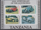 TANZANIA 1986 MASINI AUTOMOBILE ROLLS ROYCE