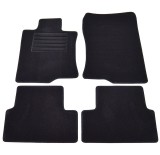 Covorase mocheta Honda Accord 2002-2008 Negre, set de 4 bucati Kft Auto, AutoLux