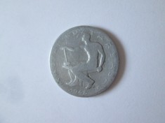 Rara! Ungaria 50 Filler 1948,moneda din imagini