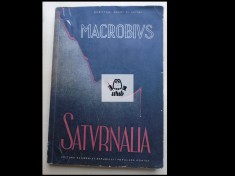 Macrobius Saturnalia foto