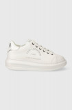 Karl Lagerfeld sneakers din piele KAPRI culoarea alb, KL62539F