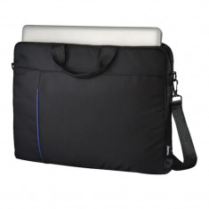 Geanta notebook Cape Town Hama, 15.6 inch, poliester, Negru