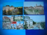 HOPCT LOT 2141 SIBIU -4 CARTI POSTALE-CIRCULATE