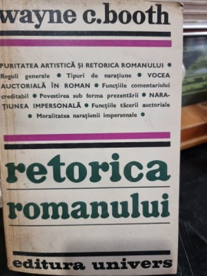 RETORICA ROMANULUI de WAYNE C. BOOTH foto