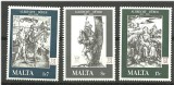 Malta, arta, gravuri, A. Durer, 1978, MNH