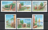 Monaco 1991 Mi 2040/45 MNH - Conifere din Parcul Național Mercantour