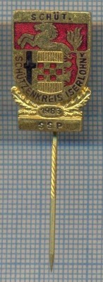 AX 480 INSIGNA SPORTIVA - SCHUT - SCHUTZENKREIST ISERLOHN 1983 foto