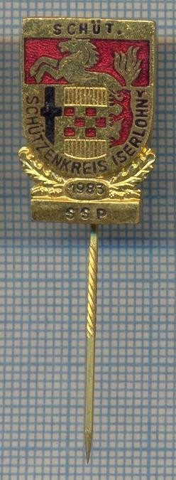AX 480 INSIGNA SPORTIVA - SCHUT - SCHUTZENKREIST ISERLOHN 1983