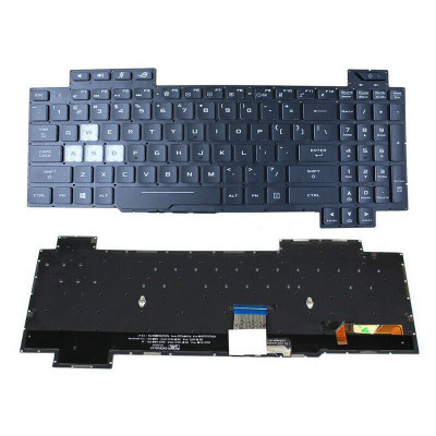 Tastatura Laptop, Asus, ROG Strix Scar GL504G, GL504GS, GL504GM, GL504GW, GL504GV, iluminata RGB, layout US foto