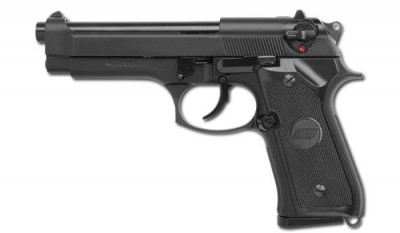 Replica pistol M9 gas GBB Metal slide ASG foto