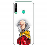 Husa compatibila cu Huawei P40 Lite E Silicon Gel Tpu Model One Punch Man Saitama