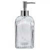 Dozator Sticlă Transparentă, Capacitate 0,5L, Gri, Oem