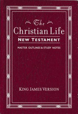 Christian Life New Testament-KJV: W/ Master Outlines foto