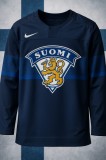 Echipa națională de hochei tricou de hochei Finland NIKE IIHF World Championships replica - L