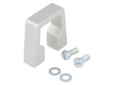 Suport aluminiu gri H40mm L41mm W12,2mm cu manetă