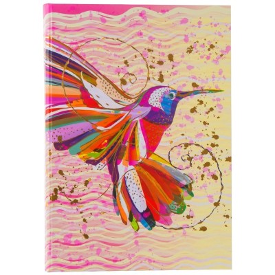 Agenda Goldbuch A5 cu efect special Colibri floare foto