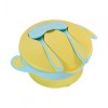 Bol lingurita si furculita blue, u-grow