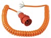 Cablu 5G1,5mm&sup2; PUR portocaliu IEC 60309 3P N PE AS SCHWABE 70431