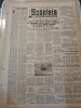 Scanteia 19 Iunie 1949: Schela Tintea Baicoi, Husi, Uzina 23 August, CFR Cluj - Ziar de Colectie