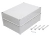 Carcasa universala FIBOX ABS gri, IP67, 278x378x180mm, Serie SOLID, IK08