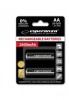 Set 2 acumulatori reincarcabili Esperanza 2600mAh, AA / R6