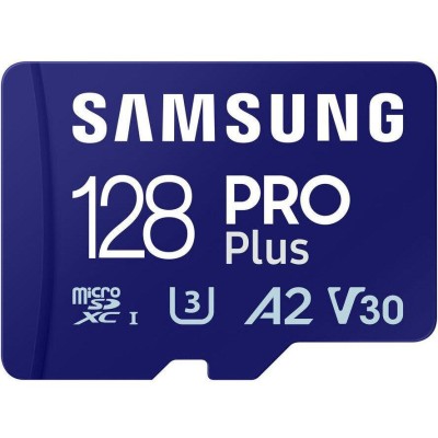 Microsd pro plus 128gb cl10 w/a sm foto