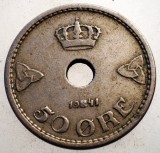 1.255 NORVEGIA 50 ORE 1941