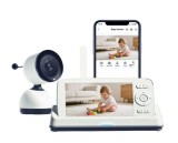 Camera Video pentru Bebelusi 2 in 1 KB11, Baby Monitor si Telefon, Detectie Miscare/Sunet, Temperatura, Umiditate, Cantece, Cloud + SD, Senzor nocturn