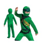 Costum carnaval Lloyd Fancy Lego Ninjago pentru copii, Marime XS (3-4 ani)