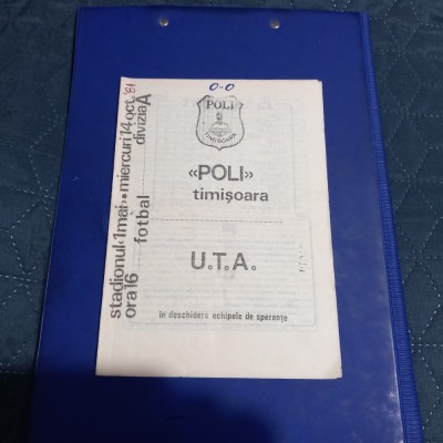 Program Poli Timisoara - UTA foto