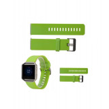 Bratara TPU Silicon pentru Fitbit Blaze-Mărime S-Culoare Măr verde