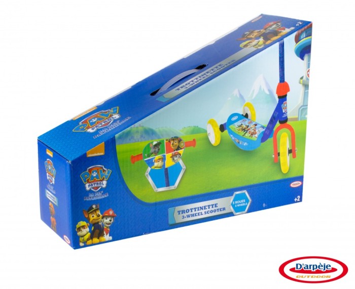 Paw Patrol - Trotineta Cu 3 Roti Paw Patrol - Trotineta Cu 3 Roti