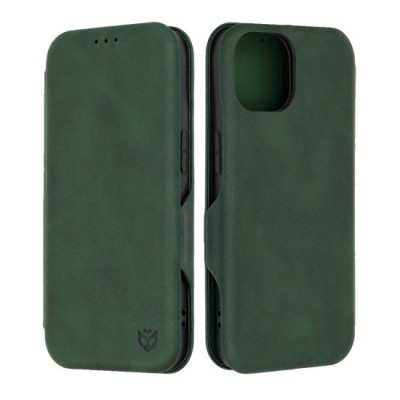 Husa pentru iPhone 15 Techsuit Safe Wallet Plus, Green foto