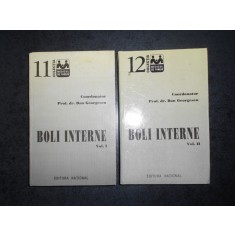 DAN GEORGESCU - BOLI INTERNE 2 volume (1998, editie cartonata)