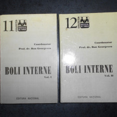DAN GEORGESCU - BOLI INTERNE 2 volume (1998, editie cartonata)