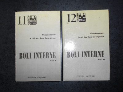 DAN GEORGESCU - BOLI INTERNE 2 volume (1998, editie cartonata) foto