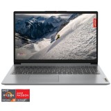 Laptop Lenovo IdeaPad 1 15AMN7 cu procesor AMD Ryzen&trade; 3 7320U pana la 4.1GHz, 15.6 Full HD, 8GB LPDDR5 RAM, 512GB SSD, AMD Radeon&trade; 610M Graphics, No O, AMD Ryzen 7