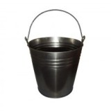 Galeata Neagra Tabla, Grosime 0.4Mm, 10 Litri