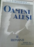 OAMENI ALESI ROMANII I. SIMIONESCU VOL.2