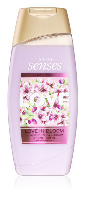 Avon Senses Love in Bloom cremă pentru duș cu parfum de iasomie foto