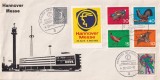 FILATELIE TEMATICA - PLIC GERMANIA TEMATICA PASARI