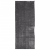 Cumpara ieftin Covor HUARTE, fir scurt, moale si lavabil, antracit, 80x200 cm
