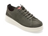 Pantofi sport CAMPER gri, RUNNER, din piele naturala